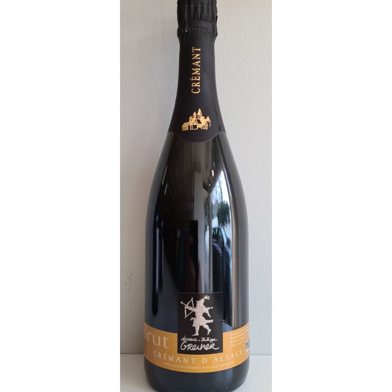 DOMAINE GREINER, Crémant d'Alsace AC, BIO, Laurence + Philippe