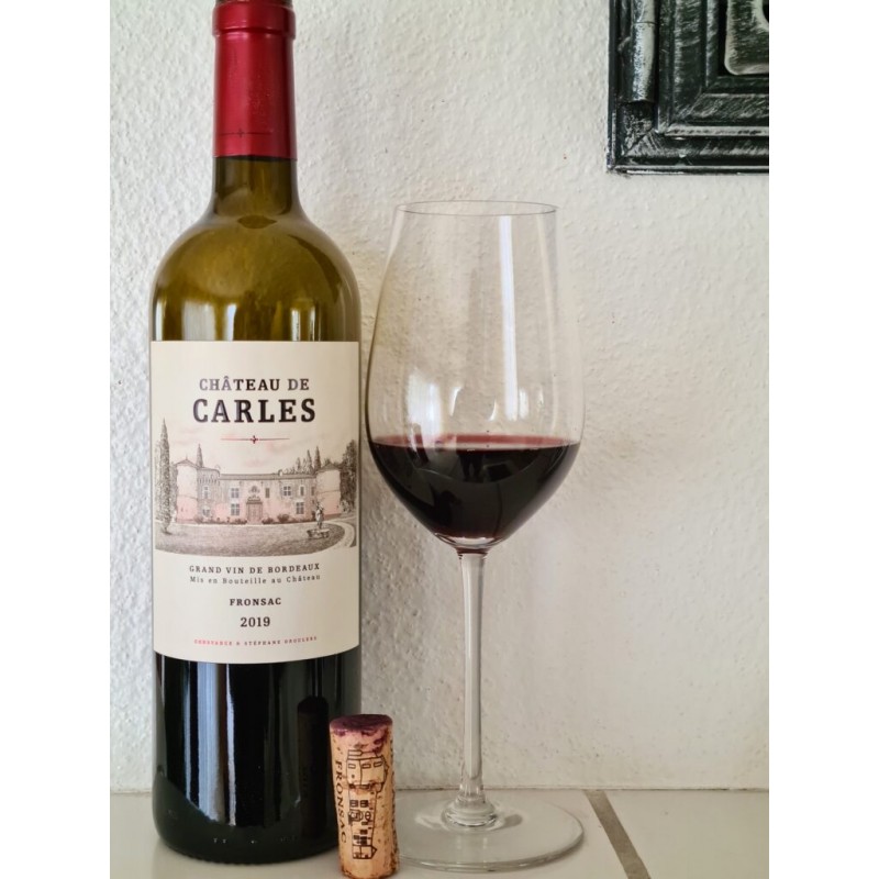 CHÂTEAU DE CARLES, Fronsac AOC (J.Suckling 93/100)