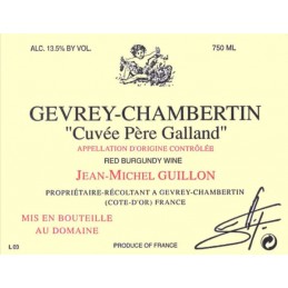 Gevrey - Chambertin AOC, Cuvée Père Galland