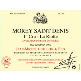 Morey-Saint-Denis 1er Cru La Riotte AC