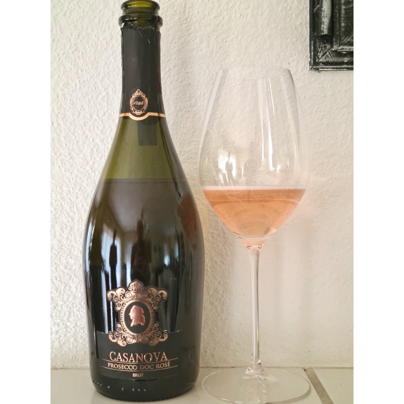 CASANOVA, Prosecco DOC ROSÉ, Brut Millesimato