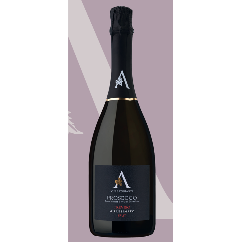VILLE D'ARFANTA, Prosecco Brut Treviso DOC, Millesimato, Serena Wines