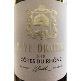 LUC BAUDET, Les Deux Clos, Rive Droite, Côtes du Rhône AOP