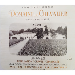 DOMAINE DE CHEVALIER Grand Cru Classe de Graves, Pessac-Léognan AC (Parker 94-96/100)