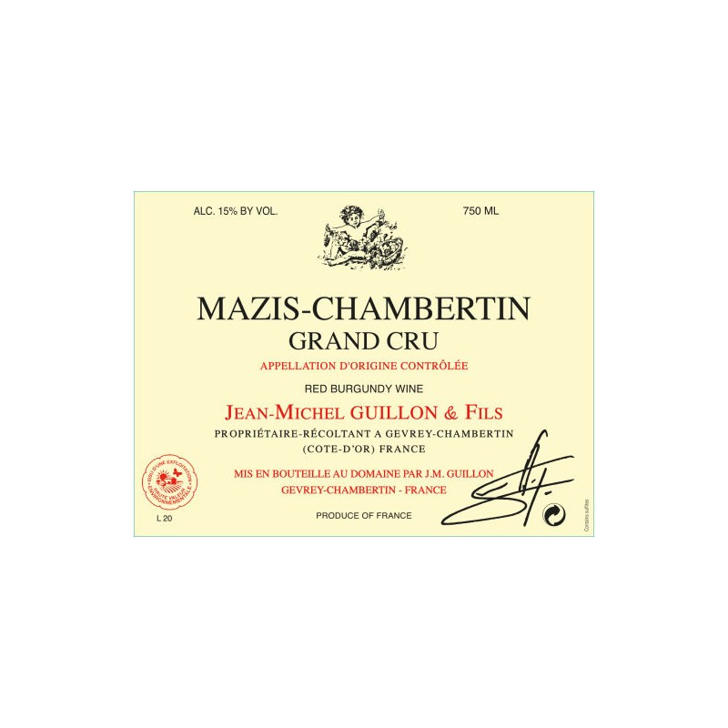 Jean-Michel GUILLON & Fils, Mazis-Chambertin Grand Cru AC