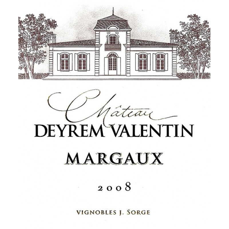 DEYREM VALENTIN, Cru Bourgeois Margaux AC