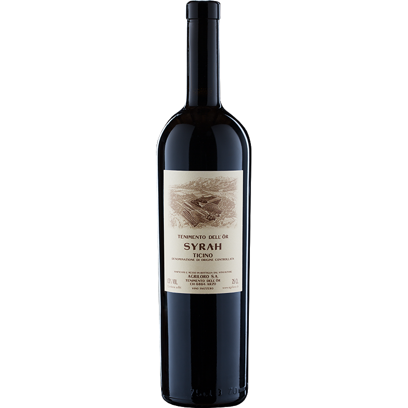 TENIMENTO DELL 'ÖR, Agriloro SA, Syrah rosso del Ticino DOC